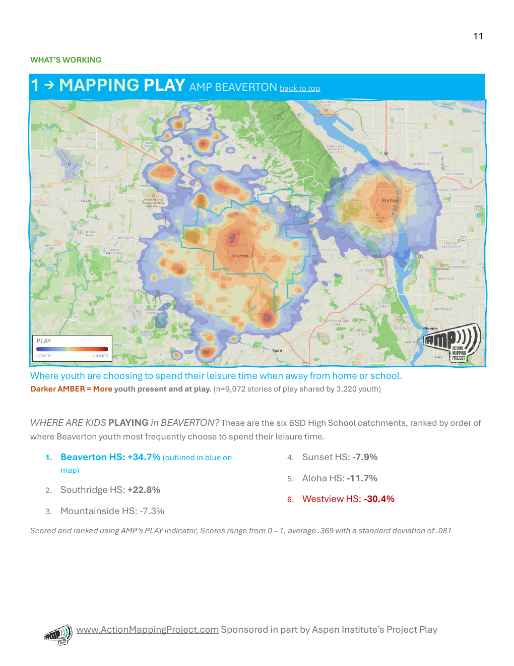 Beaverton play map