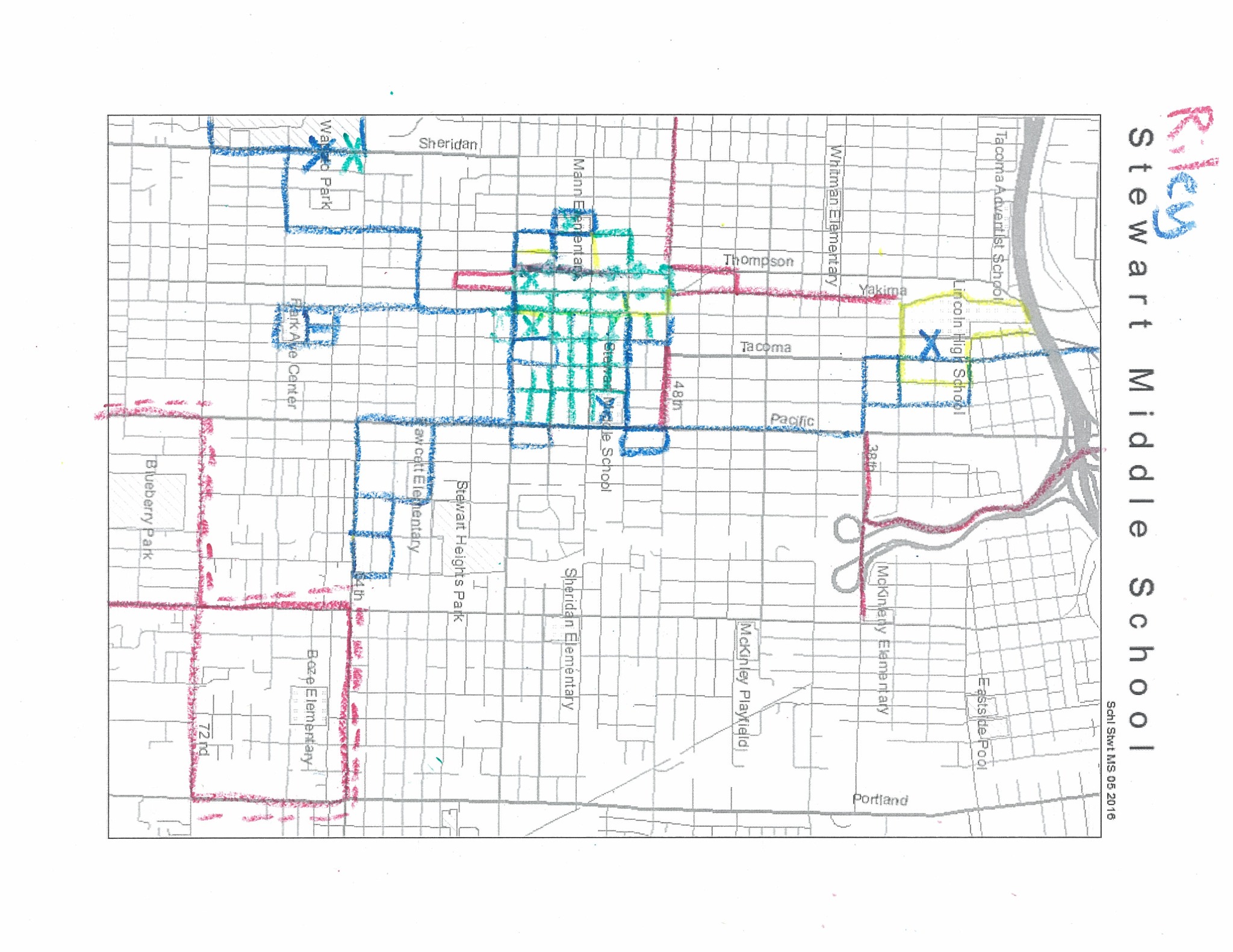 Youth sketch map